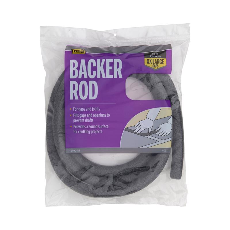 M-D Building Products Gray Foam Caulk Backer Rod For Door and Window 10 ft. L x 1 in.
