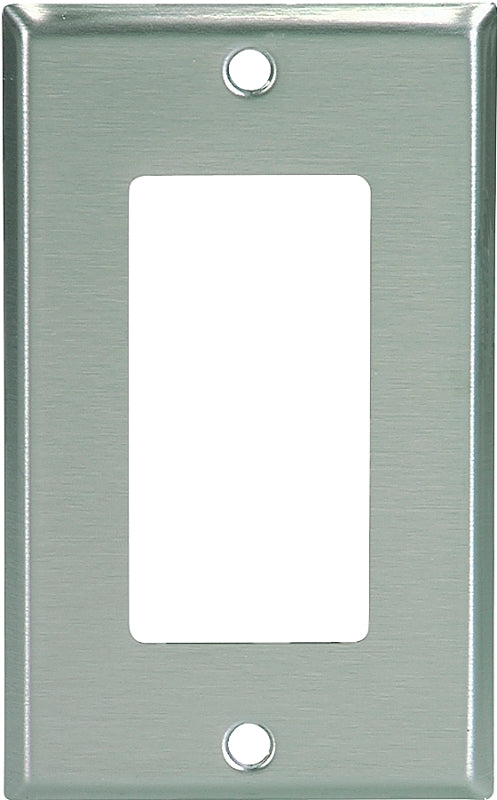 Cooper Wiring 93401-box1 Decorator Wall Plate, Brushed Satin