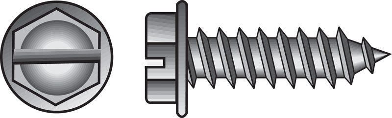 The Hillman Group 70280 8X1 HWH SHT MTL Screw , zinc