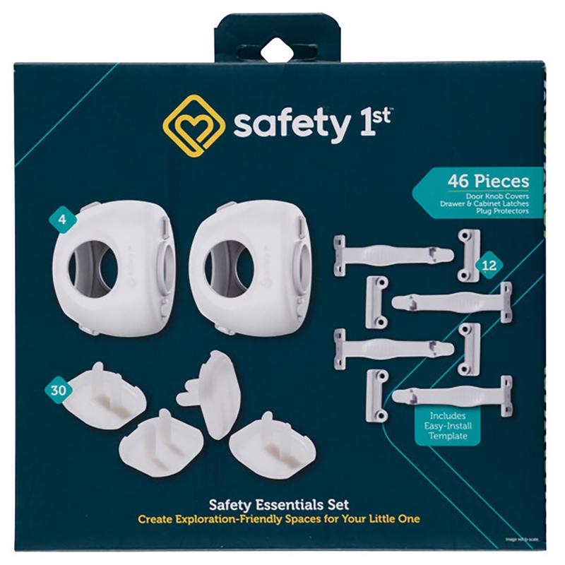 Safety 1st White Plastic Childproofing Kit 46 pc.