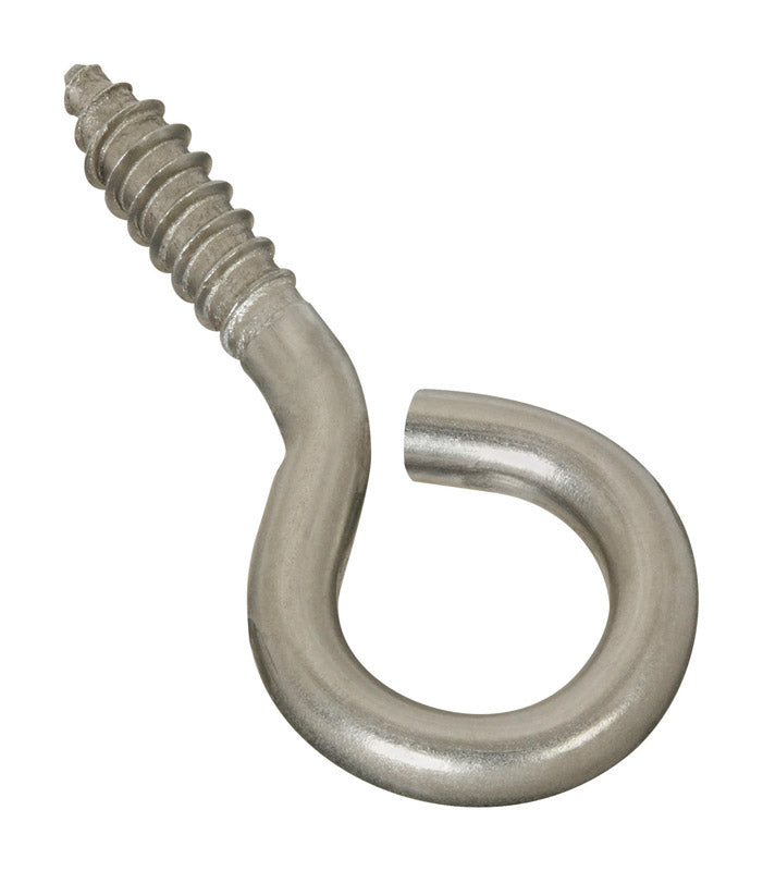 National Hardware N220-459 2016BC Screw Eye in Stainless Steel,#2, 2-5/8"