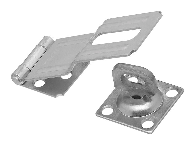 National Hardware N102-921 V32 Swivel Staple Safety Hasp in Zinc plated,4 Inch - 1/2 Inch