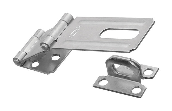 National Hardware N103-259 V34 Double Hinge Safety Hasp in Zinc plated