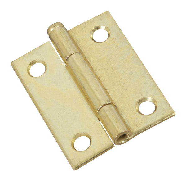 National Hardware N141-879 V508 Removable Pin Hinges in Brass, 2 pack,2 Inch