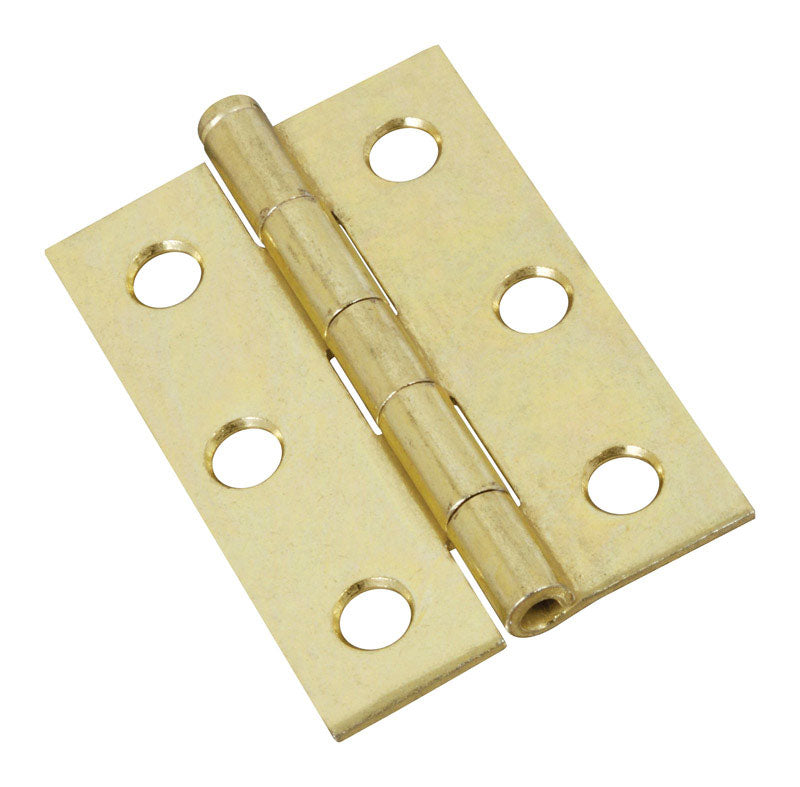 National Hardware N141-960 V508 Removable Pin Hinges in Brass, 2 pack