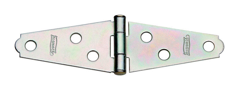 National Hardware N127-365 V280 Light Strap Hinges in Zinc plated, 2 pack
