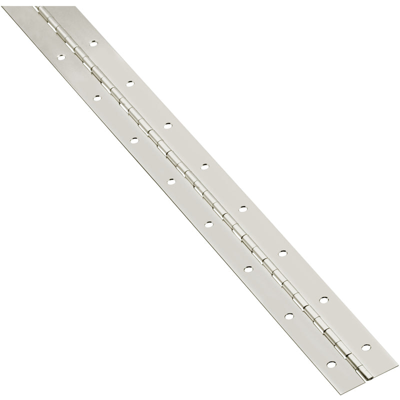 National Hardware N148-171 V570 Continuous Hinge in Nickel,1-1/2" x 30"