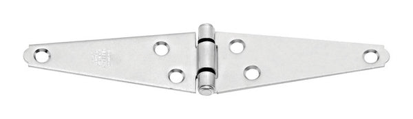 National Hardware N127-969 282 Heavy Strap Hinges in Zinc, 4"