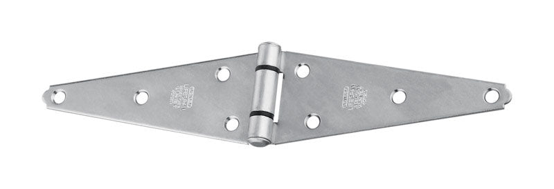 National Hardware N128-074 282 Heavy Strap Hinges in Zinc, 6"