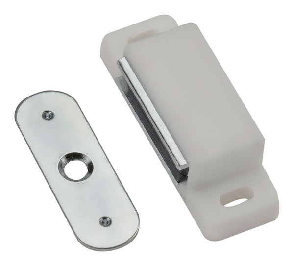 National Hardware N149-898 V713 Magnecatch in White