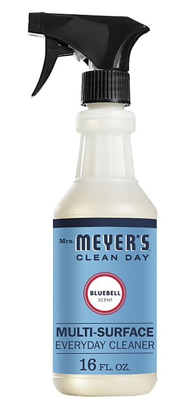 Mrs. Meyer's Clean Day 17941 Cleaner, 16 oz Spray Bottle, Bluebell