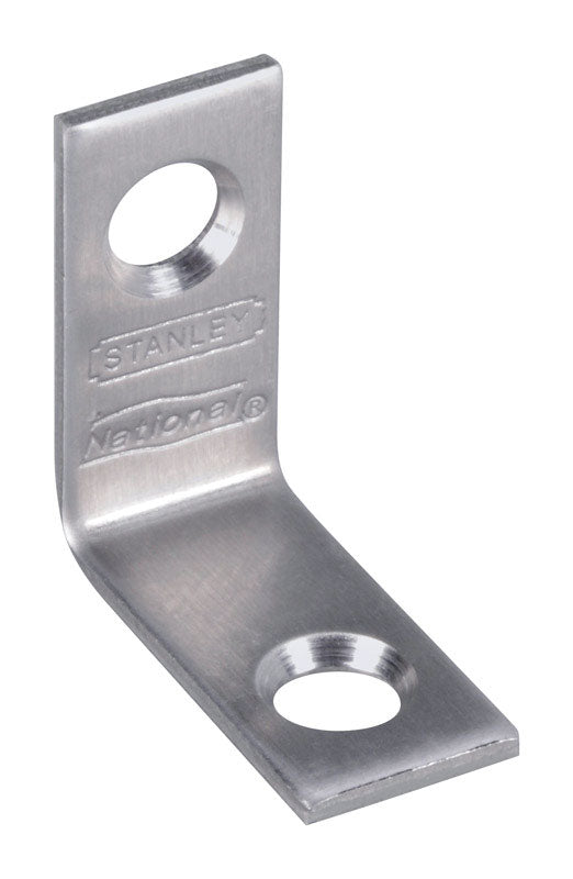 National Hardware Corner Brace Ss 1x1/2 N348-292 (3-Pack)