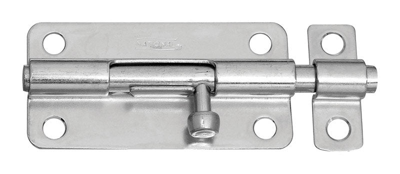 National Hardware N151-654 V834 Barrel Bolt in Zinc plated,4 Inch