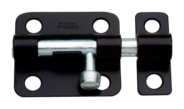 National Hardware N151-431 V834 Barrel Bolt in Black,2-1/2 Inch