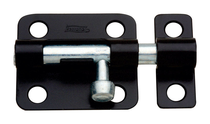 National Hardware N151-431 V834 Barrel Bolt in Black,2-1/2 Inch