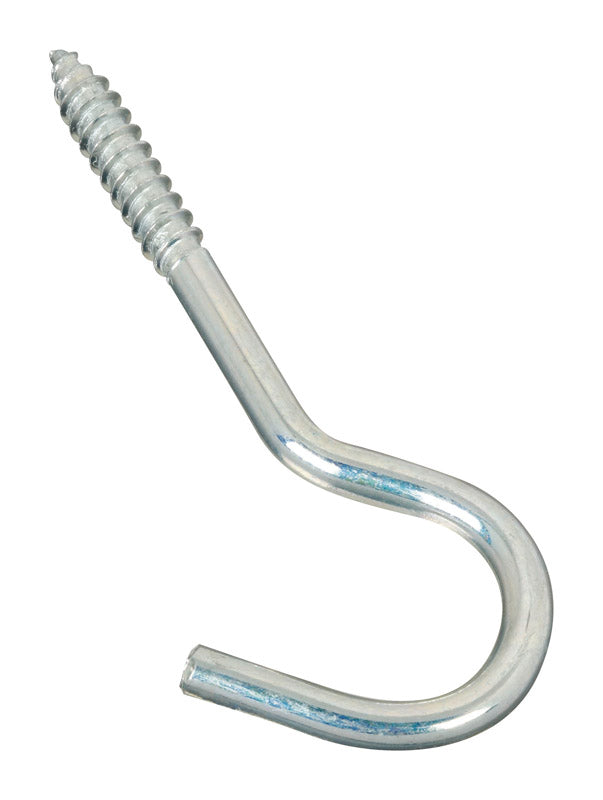 National Hardware N220-863 2156BC Screw Hook in Zinc plated,1/4" x 4-1/4"