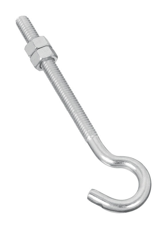 National Hardware N221-689 2162 Hook Bolts in Zinc, 5/16" x 5"