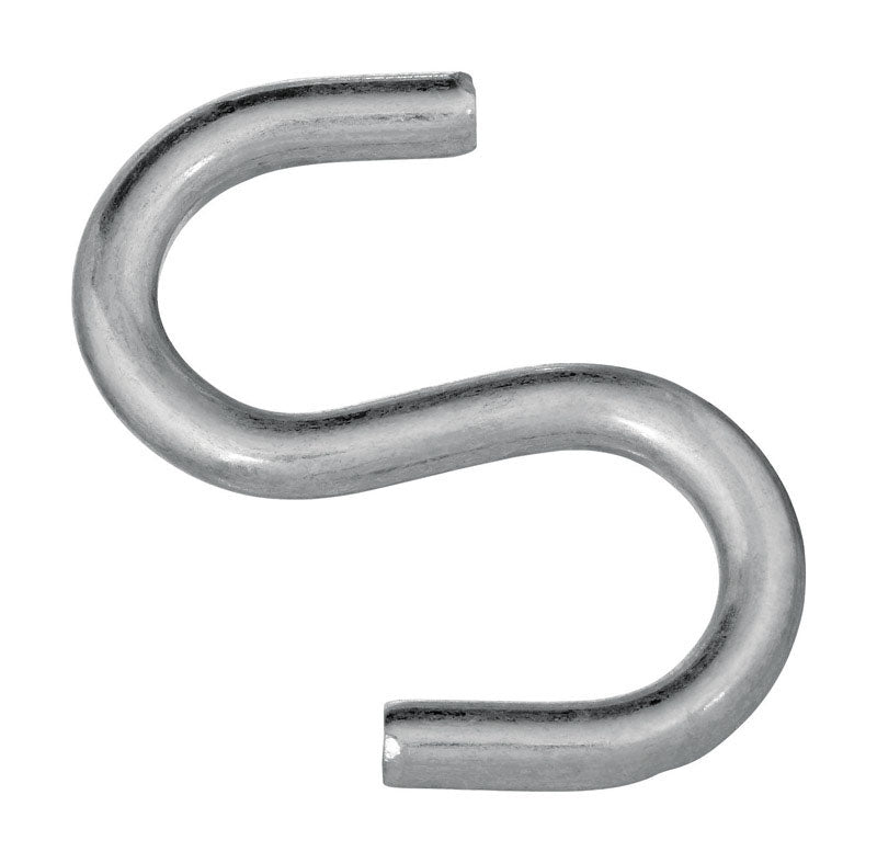 National Hardware N121-756 V2076 Open S Hook in Zinc plated