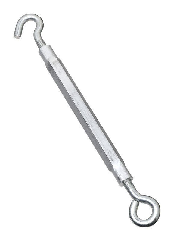 National Hardware N221-895 2172BC Hook and Eye Turnbuckle in Zinc plated,3/8" x 16"