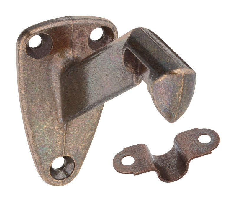 National Hardware N159-566 V112 Handrail Bracket in Antique Brass
