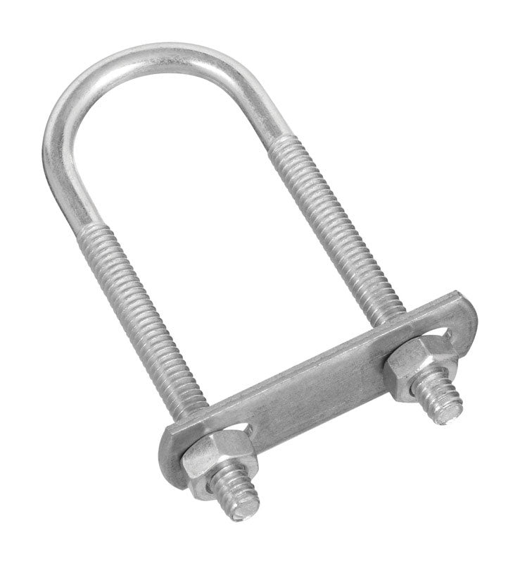 National Hardware N222-109 2190 U Bolts in Zinc, #136-1/4"x1-1/8"x3-1/2"