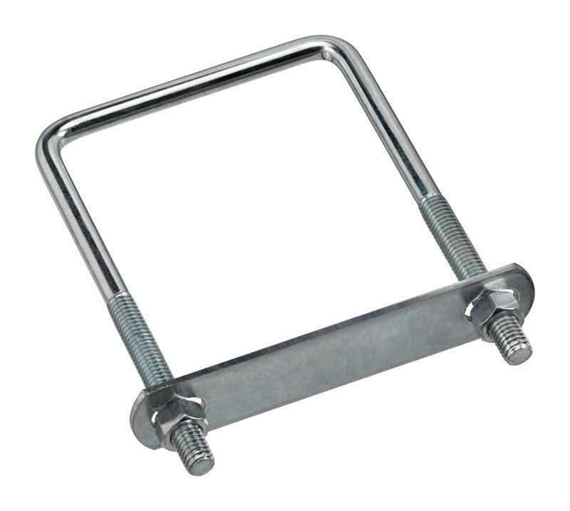 National Hardware N245-001 2192BC Lumber Size Square U Bolt in Zinc plated,3/8" x 3-5/8" x 5"