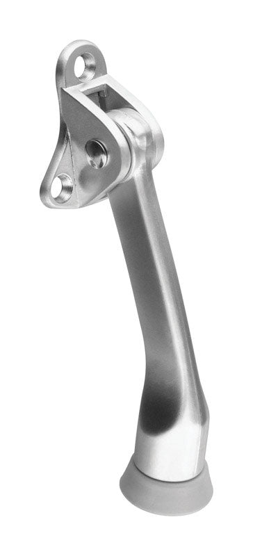 National Hardware N273-532 Door Stops, 4", Satin Chrome