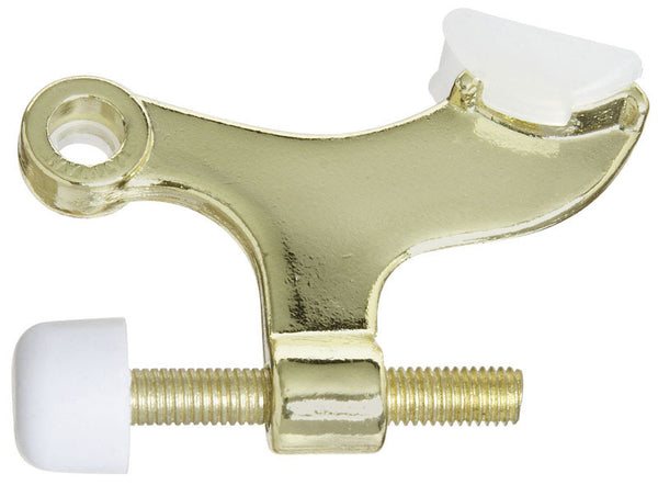 National Hardware N279-695 V227 Hinge Pin Door Stop in Brass