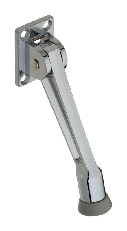 National Hardware N184-234 V239 Kickdown Door Stop in Chrome