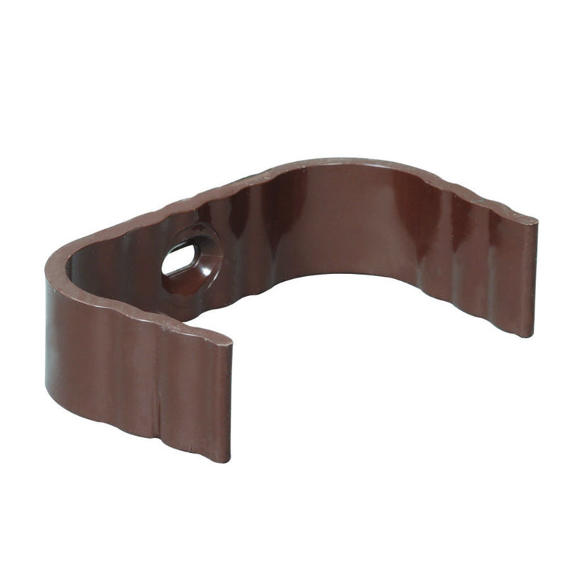 Amerimax Home Products 2 in. x 3 in. Brown Vinyl Downspout Clip