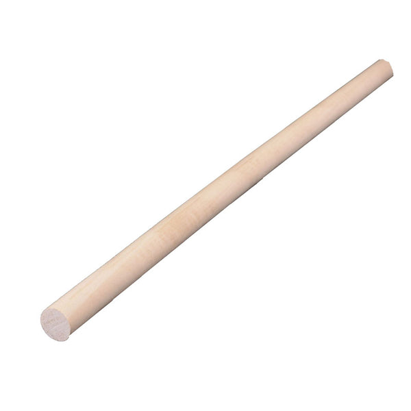 Alexandria Moulding Round Ramin Hardwood Dowel 5/8 in. Dia. x 36 in. L Gray 02558-R0036C1 (15-Pack)