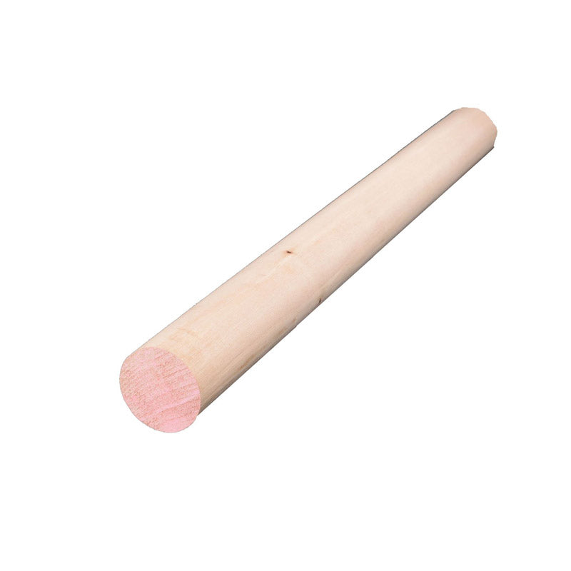 Alexandria Moulding Round Ramin Hardwood Dowel 1 in. Dia. x 36 in. L Natural