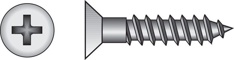 The Hillman Group 40180 Wood-Screws, zinc, 1.5 inches