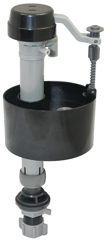 Plumb Pak K830-11BX Universal Floatless Toilet Tank Fill Valve, Gray/Green