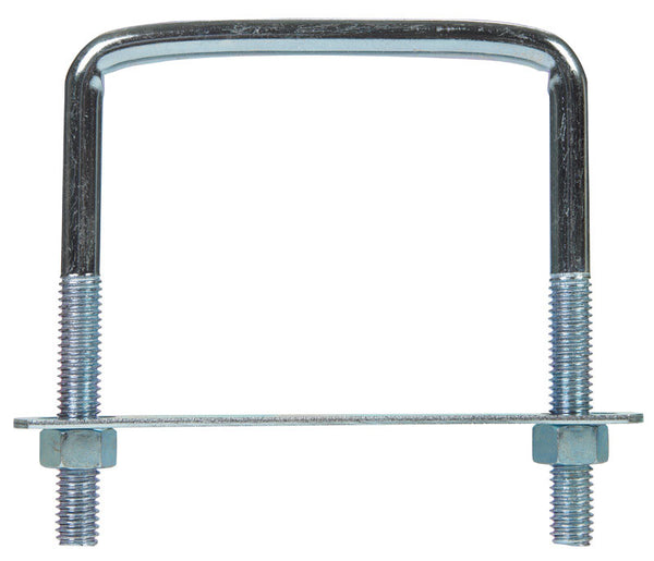 Hampton Bolt U SQ 3/8''X3.7''X4'' Steel Zinc-Plated 02-3453-621