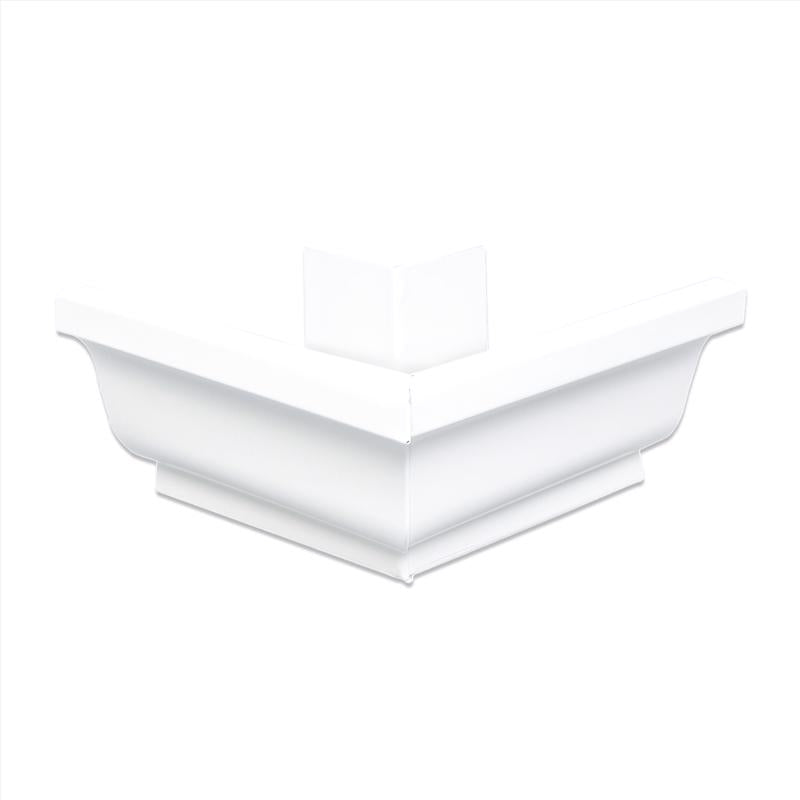 Amerimax Home Products 27002 Aluminum Outside Mitre, 5-Inches, White