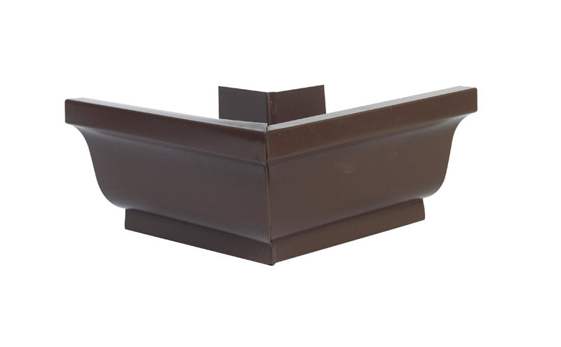 AMERIMAX HOME PRODUCTS 2520219 5-Inch Aluminum Outside Mitre, Brown