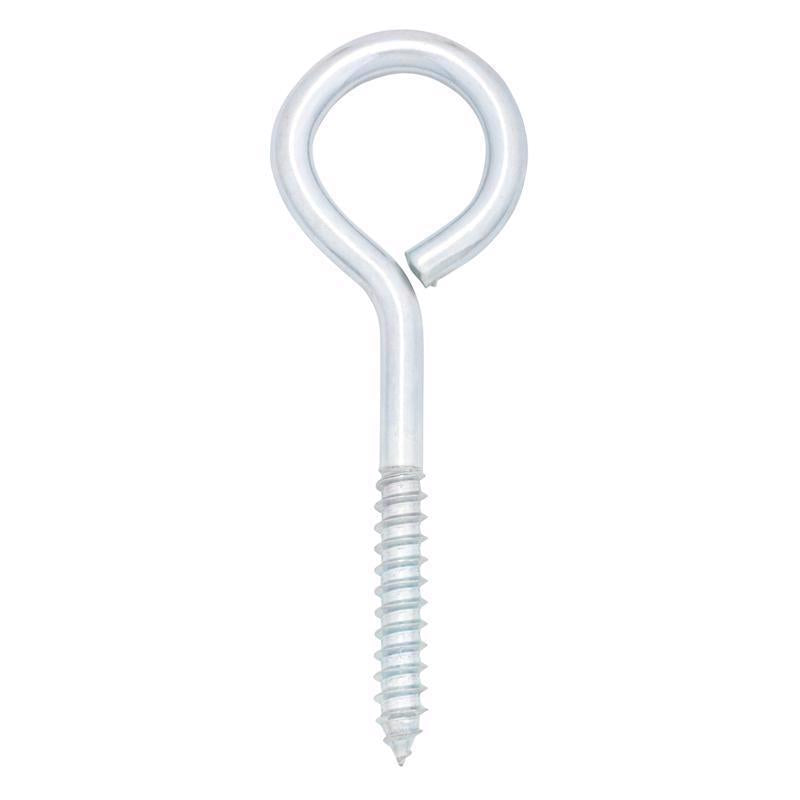 Hampton 7/16 in. x 5 in. L Zinc-Plated Steel Lag Thread Eyebolt Nut Included