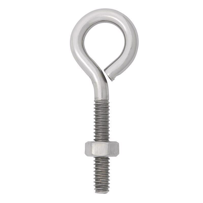 Hampton Eyebolt 2-5/8'' Overall 1-1/2'' Tread 160 Lb Bulk Stainless Steel