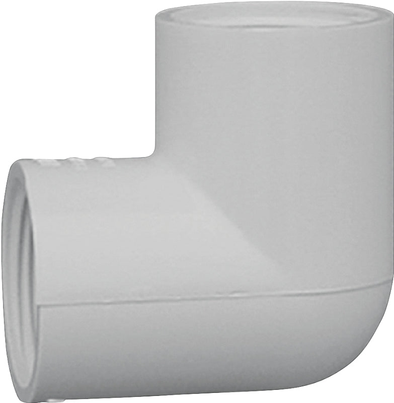 Lasco Schedule 40 PVC 1 inch 1" 90 deg FPT Elbow 408-010 PV408010 1 Inch ELBOW, 90º, FIPT