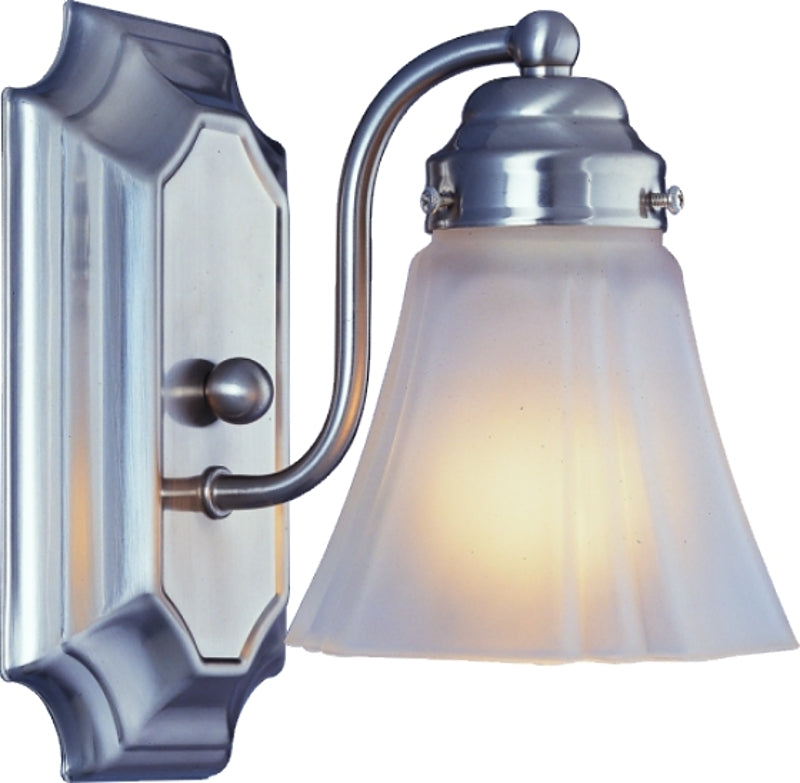 Boston Harbor RF-V-041-BN-3L 5875638 Dimmable Vanity Light Fixture, (1) 60/13 W, Medium, A19/Cfl Lamp, Brushed, Satin Nickel