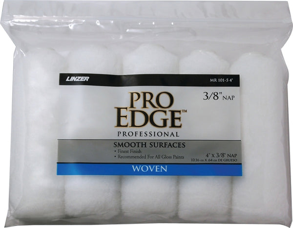 Linzer Pro Edge Woven 4 in. W x 3/8 in. Mini Paint Roller Cover 5 pk Mr 101-5 4IN