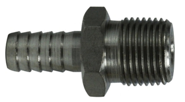 Anderson Metals 73955FT 1 in. 304 Stainless Steel Hose Barb x Mpt