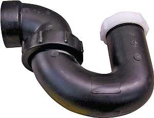 Thrifco Plumbing 6793211 93211 1-1/2 Inch ABS P-Trap With Union