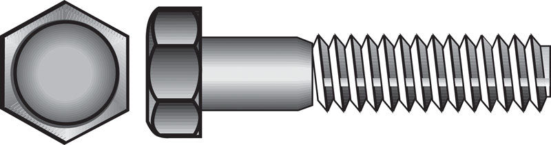 Hillman Stainless Steel Cap Screws 1/2'' X 1-1/4'' Coarse Hex Head
