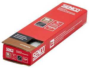 SENCO AX11EAAR 3/4" 18 Gauge Brad Nails, Galvanized Finish, Collated 1,000 Count Pack