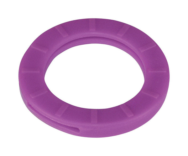 Hillman 5935994 Plastic Key Bands with Caps Ring Colors Assorted - Pack of 5 701321