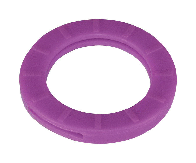 Hillman 5935994 Plastic Key Bands with Caps Ring Colors Assorted - Pack of 5