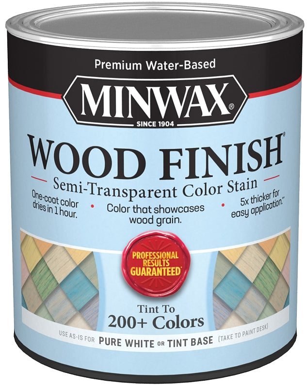 Minwax® Wood Finish® Semi-Transparent Color Stain, Tint Base, Quart