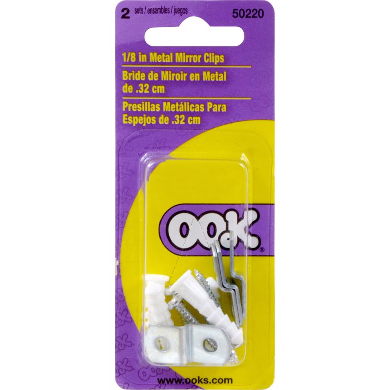 1/8" Steel Offset Mirror Holders